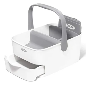 Spacious OXO Tot Diaper Caddy with Changing Mat for Every Parent