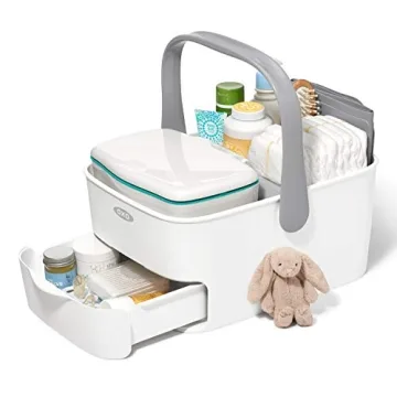OXO Tot Diaper Caddy with Changing Mat for Parents