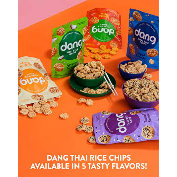 Dang Sriracha Thai Rice Chips | Gluten-Free Crunchy Snacks