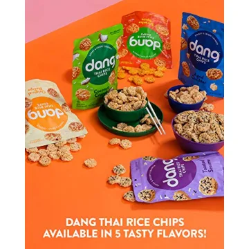 Dang Sriracha Thai Rice Chips | Gluten-Free Crunchy Snacks