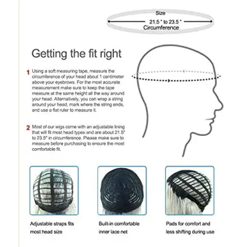 HPO 70s 80s Punk Rock Wig - Black Synthetic Accessory