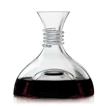 Spiegelau Red And White Decanter Set of 1 - European-Made Crystal, Modern Wine Decanter for Red or White Wine, Dishwasher Safe, Professional Quality Wine Gift - 1.0 L/35.3 oz