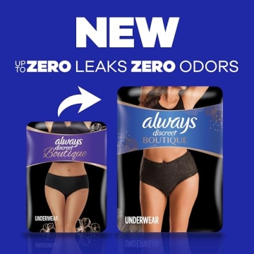 Always Discreet Boutique Postpartum Underwear for Women