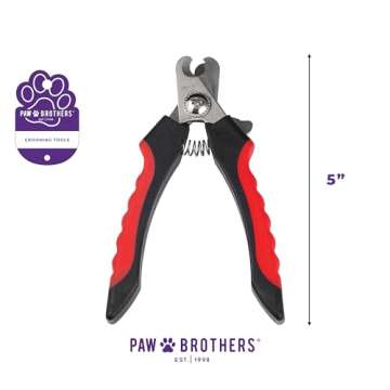 Ryan's Pet Supplies Paw Brothers Nail Clipper for Dogs and Cats, Pet Nail Clippers, Safe Grooming To...