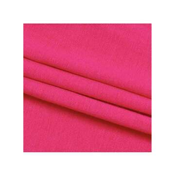 Summer Hot Pink Cold Shoulder Tops for Women Sexy Casual Short Sleeve V Neck T Shirts 2025 Trendy Ladies Cute Front Knot Batwing Dolman Vacation Date Night Going Out Birthday Party Blouse L