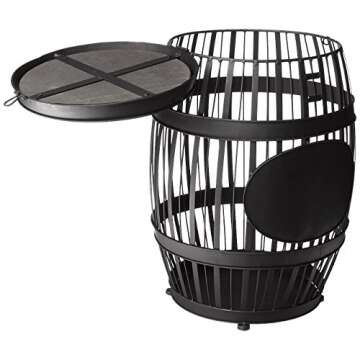 Wine Enthusiast Barrel Cork Table for Cork Collection