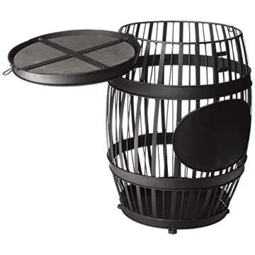 Wine Enthusiast Barrel Cork Table for Cork Collection