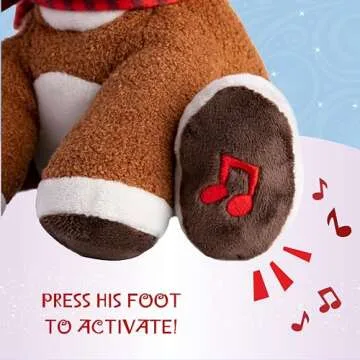 Rudolph the Red-Nosed Reindeer Plush with Lights & Sound