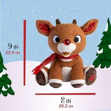 Rudolph the Red-Nosed Reindeer Plush with Lights & Sound
