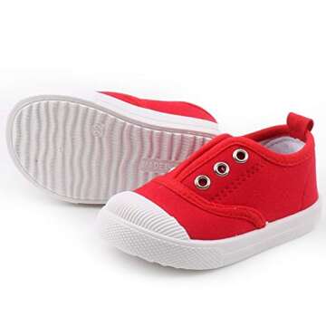 DADAWEN Canvas Slip-On Sneakers for Kids | Lightweight Comfort