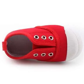 DADAWEN Canvas Slip-On Sneakers for Kids | Lightweight Comfort