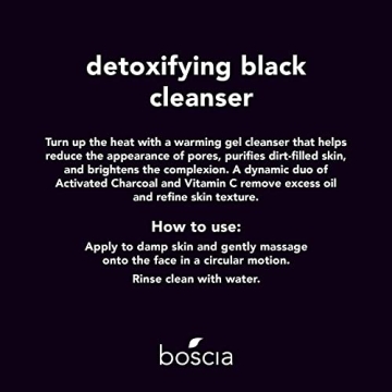 boscia Detoxifying Black Charcoal Cleanser for All Skin Types