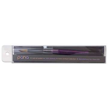 Professional Purple Kolinsky Nail Brush - Size 10