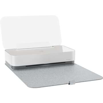 HP Tango X Smart Wireless Printer with Indigo Linen -cover – Mobile Remote Print, Scan, Copy, HP Instant Ink (3DP64A)