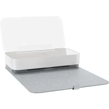 HP Tango X Smart Wireless Printer with Indigo Linen -cover – Mobile Remote Print, Scan, Copy, HP Instant Ink (3DP64A)