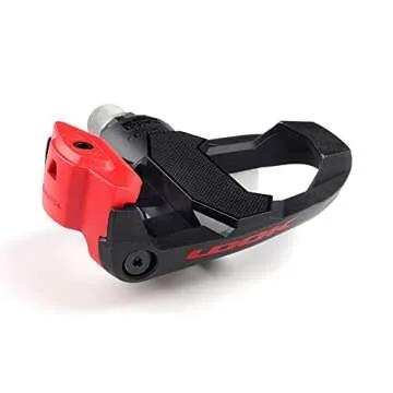 LOOK Cycle - KEO Classic 3 - Road Bike Pedals - Clipless Pedals, 400 mm² Platform Area - Easily Adjustable Tension - Composite Body Material - Chromoly Spindle - Colour Black and Red