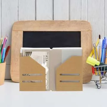 STOBOK Kraft Paper Passport Holder for Organized Travel