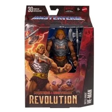 He-Man Deluxe Masterverse Action Figure for Collectors