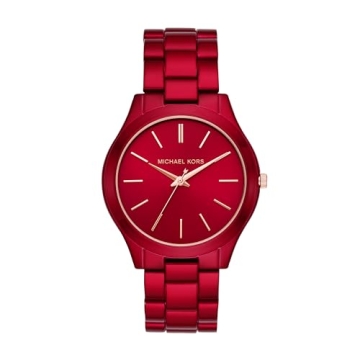 Michael Kors Slim Runway Red Women's Watch MK3895