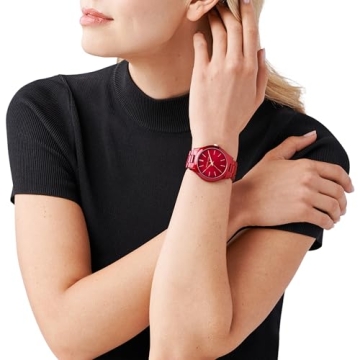 Michael Kors Slim Runway Red Women's Watch MK3895