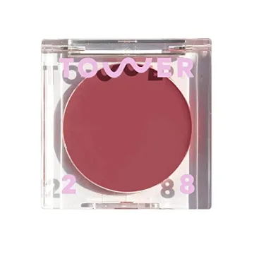 Tower 28 Beauty BeachPlease Cream Blush for Cheeks and Lips - Multi-Purpose Lip and Cheek Tint in Ma...