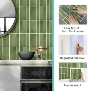 Commomy Peel and Stick Backsplash - Elegance Redefined