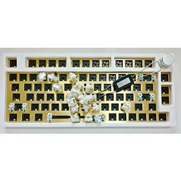 Keydous NJ80 Wireless Mechanical Keyboard - Custom RGB, Hot-Swappable