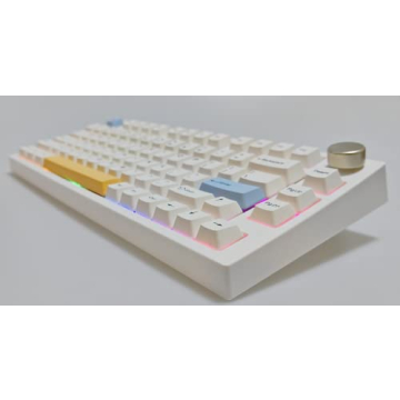 Keydous NJ80 Wireless Mechanical Keyboard - Custom RGB, Hot-Swappable