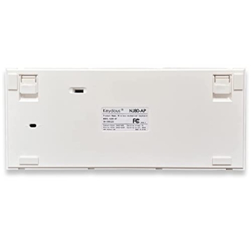 Keydous NJ80 Wireless Mechanical Keyboard - Custom RGB, Hot-Swappable