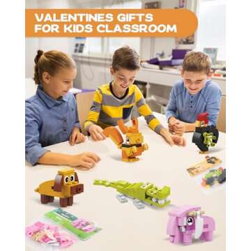 Jinsome 24 Pack Prefilled Valentines Day Gifts for Kids Classroom - Exchange Gifts & Fun Party Favors, Happy Valentine's Day Cards Included, Ideal for Boys & Girls School Classroom Prizes