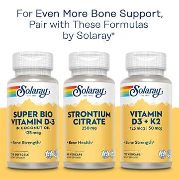 Solaray Magnesium Glycinate 400 mg | Healthy Relaxation, Bone & Cardiovascular Support | 68 Servings | 275 Count VegCaps