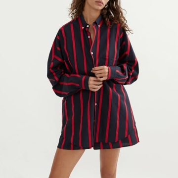 Faretumiya Stripe PJ Outfit for Stylish Comfort