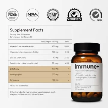 BigVita Immune Support Booster with Elderberry and Echinacea