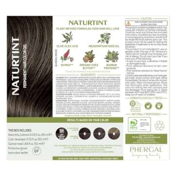 Naturtint 5N Light Chestnut Brown Hair Color - Ammonia Free