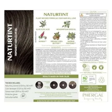 Naturtint 5N Light Chestnut Brown Hair Color - Ammonia Free