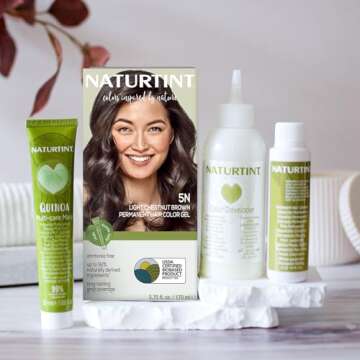Naturtint 5N Light Chestnut Brown Hair Color - Ammonia Free