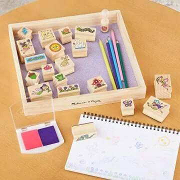 Melissa & Doug Stamp-a-Scene Set for Creative Fun