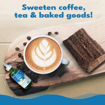 SweetLeaf Sweet Drops - Flavored Stevia Liquid Sweetener, Organic Stevia Extract, Zero Calorie, Keto Friendly, Non GMO, Natural Flavor, Sugar Alternative - Vanilla Creme, 2 Fl Oz (Pack of 3)