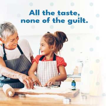 SweetLeaf Sweet Drops - Flavored Stevia Liquid Sweetener, Organic Stevia Extract, Zero Calorie, Keto Friendly, Non GMO, Natural Flavor, Sugar Alternative - Vanilla Creme, 2 Fl Oz (Pack of 3)