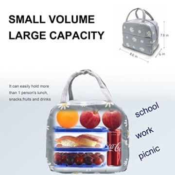 Insulated Leakproof Lunch Bag - Stylish Reusable Tote