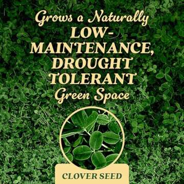 O.M. Scott & Sons Clover Seed for Low Maintenance Lawns