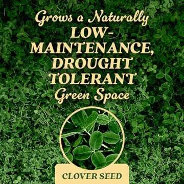 O.M. Scott & Sons Clover Seed for Low Maintenance Lawns