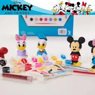 Disney Paint Your Own Figurines Arts and Crafts for Kids