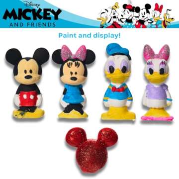 Disney Paint Your Own Figurines Arts and Crafts for Kids
