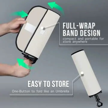 Tesla Model Y & 3 Windshield Sunshade Umbrella