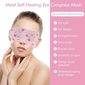 Jekeno Steam Eye Mask - 16 Packs Self Heating Comfort
