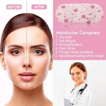 Jekeno Steam Eye Mask - 16 Packs Self Heating Comfort