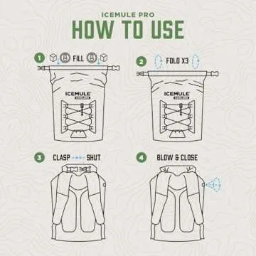 ICEMULE Pro XLarge Collapsible Backpack Cooler – Hands Free, 100% Waterproof, 24+ Hours Cooling, Soft Sided Cooler for Hiking, Camping, Fishing & Picnics, 33 Liter, Fits 32 Cans + Ice, Matte Black