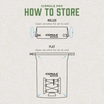 ICEMULE Pro XLarge Collapsible Backpack Cooler – Hands Free, 100% Waterproof, 24+ Hours Cooling, Soft Sided Cooler for Hiking, Camping, Fishing & Picnics, 33 Liter, Fits 32 Cans + Ice, Matte Black