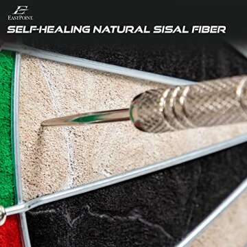 EastPoint Sports Dartboard with Scoreboard Set - Includes 3 Darts